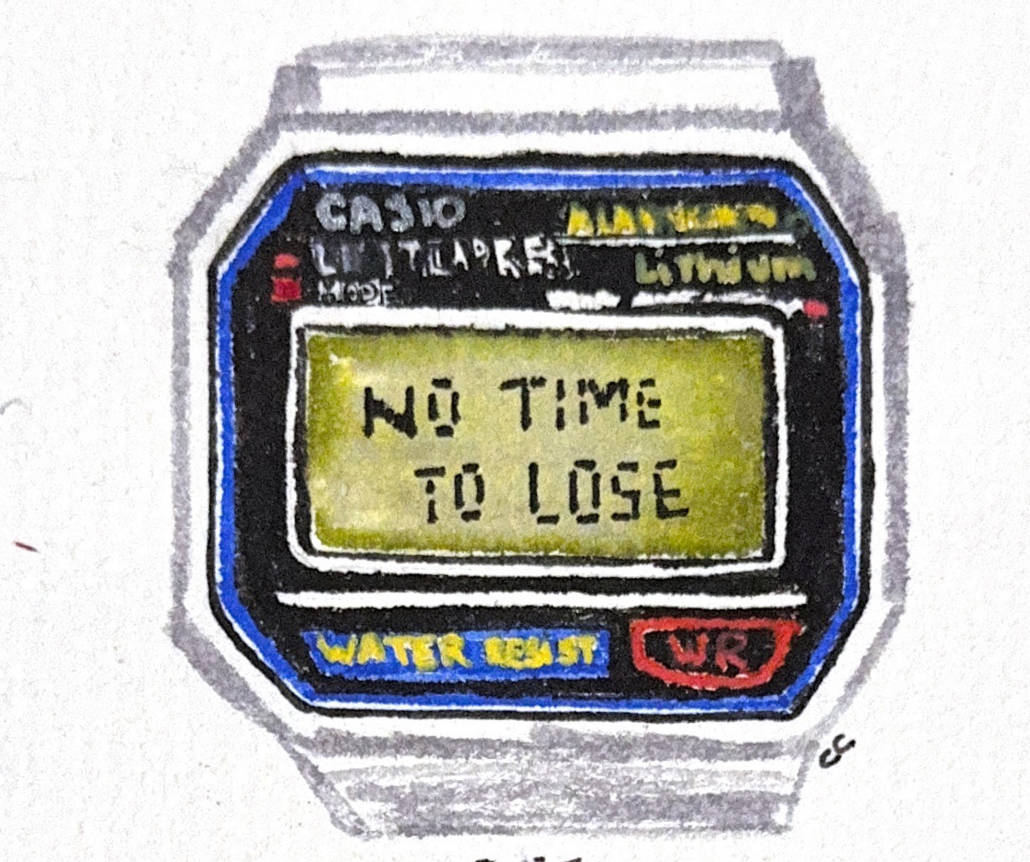 No time to lose Print